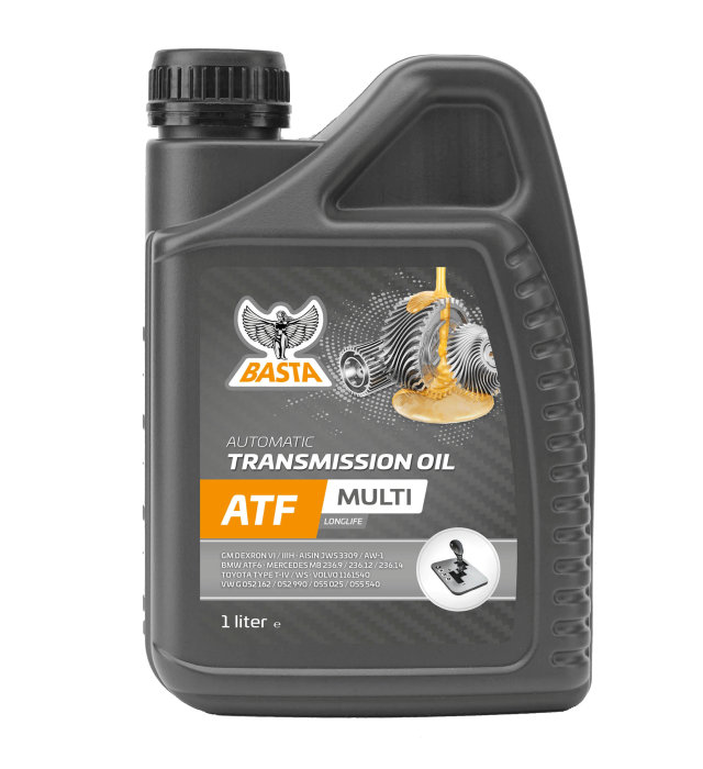 Gearolie ATF multi fuldsyntetisk - 1 liter